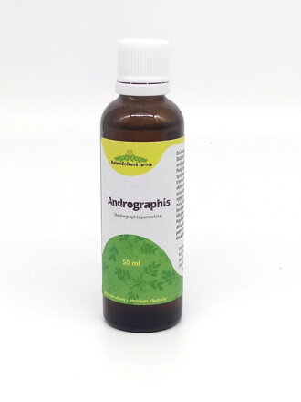 Andrographis paniculata- lihová tinktura, 50ml.