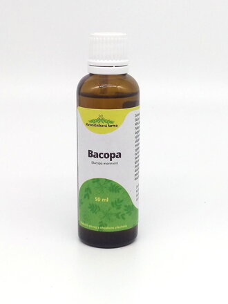 Bacopa monnieri- lihová tinktura, 50ml.