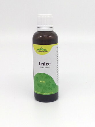 Lnice květel- lihová tinktura, 50ml.