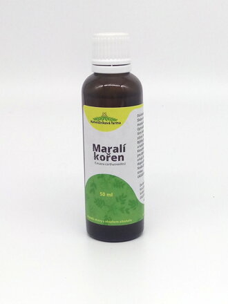Maralový kořen- lihová tinktura, 50ml.