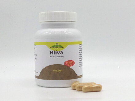 Hlíva ústřičná- 30% extrakt. 90 kapslí.