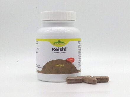 Lesklokorka lesklá / Reishi- 30% extrakt. 90 kapslí.