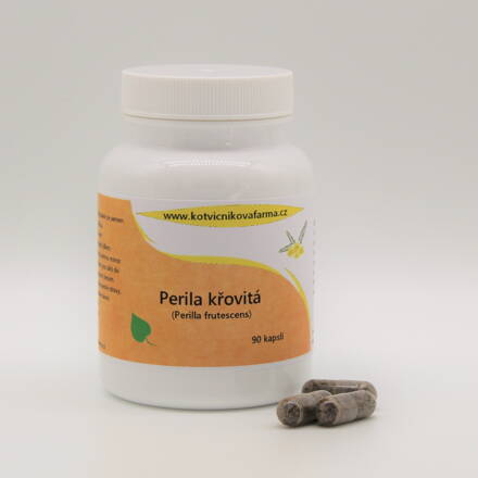 Perila křovitá- bylinné kapsle/90 tobolek. 