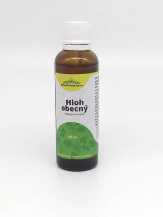 Hloh obecný květ- lihová tinktura, 50ml.
