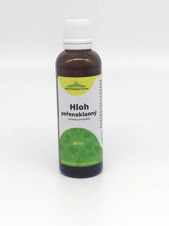 Hloh peřenoklanný plod- lihová tinktura, 50ml.