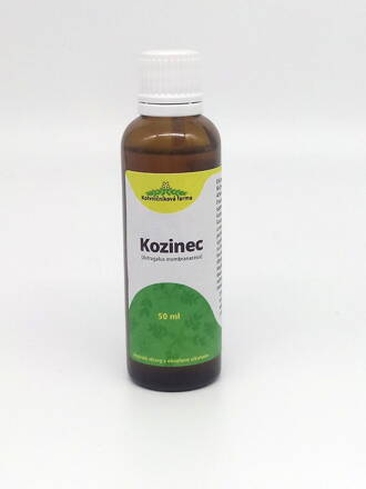 Kozinec blanitý- lihová tinktura, 50ml.
