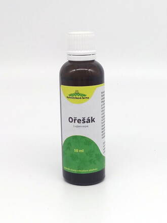 Ořešák- lihová tinktura, 50ml.