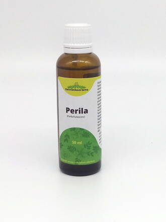 Perila křovitá- lihová tinktura, 50ml.