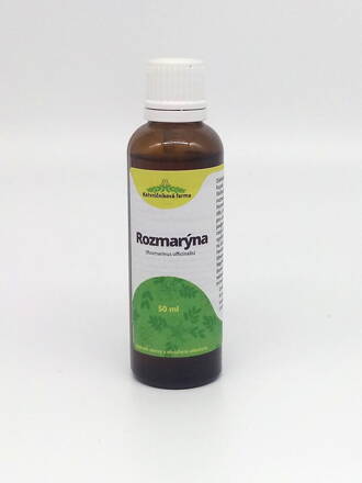 Rozmarýna lékařská- lihová tinktura, 50ml.
