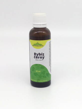 Rybíz černý- lihová tinktura, 50ml.