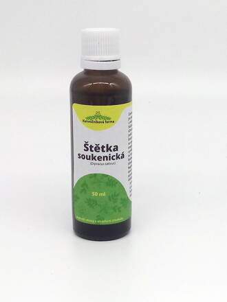Štětka lesní- lihová tinktura, 50ml.