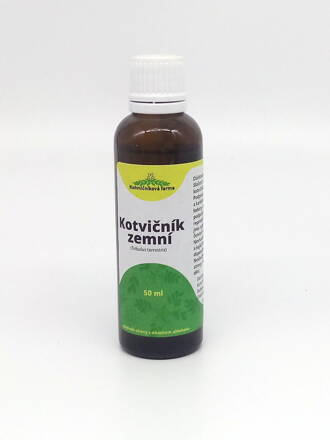 Kotvičník zemní- lihová tinktura, 50ml.