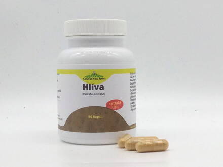 Hlíva ústřičná- 30% extrakt. 90 kapslí.