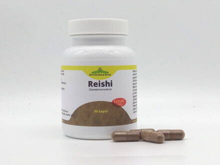 Lesklokorka lesklá / Reishi- 30% extrakt. 90 kapslí.